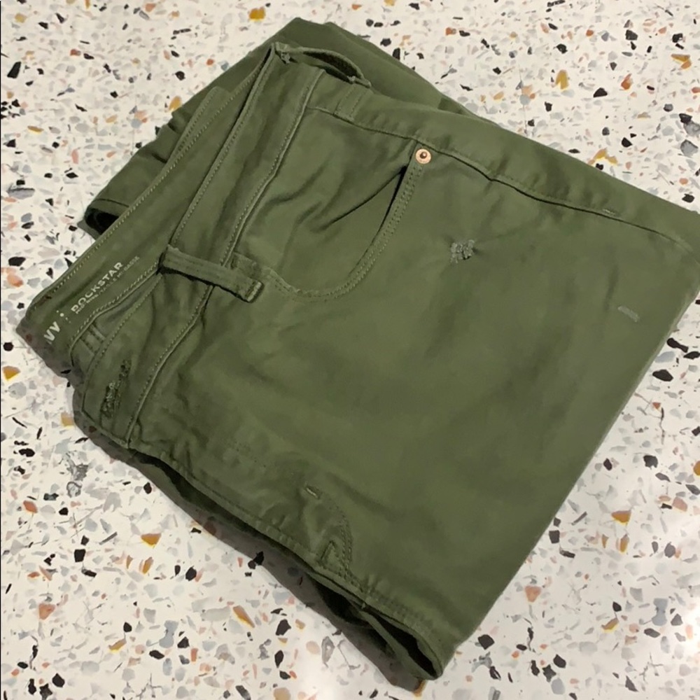 Old Navy Mid-Rise Rockstar Jeans